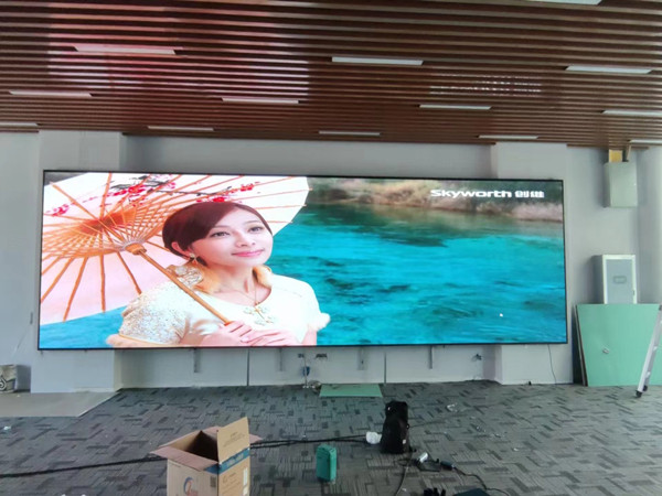 大丰P1.53led小间距屏安装案例